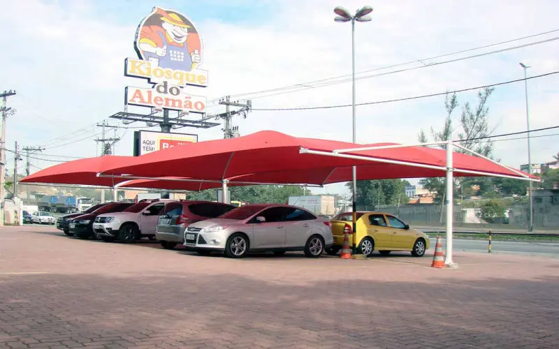 cobertura para estacionamento